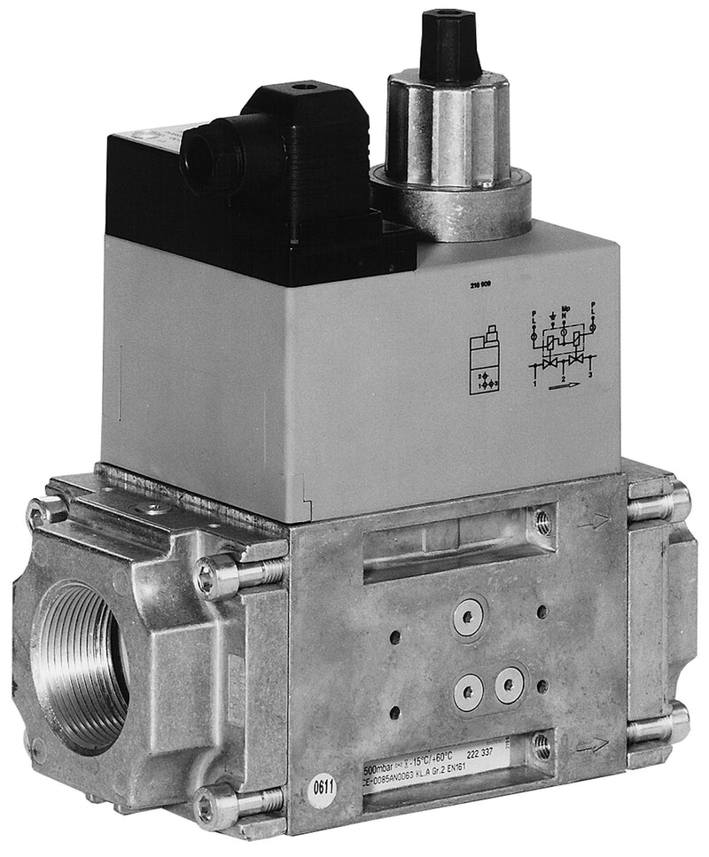 222882 –  Dungs DMV-DLE 512/11 Dual Modular Valves, 110 Vac, Pipe sizes 1″, 1-1/4″, 1-1/2″, 2″